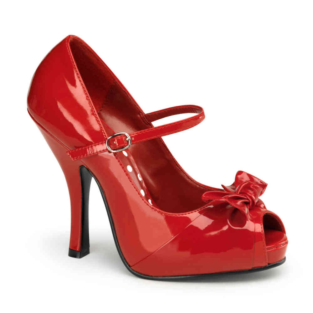 Pin Up Couture Pin Up Couture - CUTIEPIE-08 Pumps - Rood | Attitude Hol